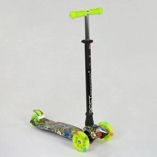 Самокат 3-коісний Best Scooter, А 25462 /779-2904MAXI, світні колеса, А 24647/779-1391