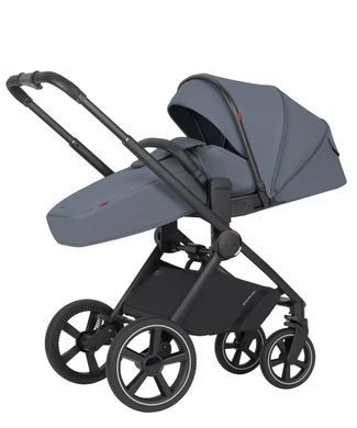 Коляска универсальная 2 в 1, CARRELLO Ultimo CRL-6528 (2in1) Cool Grey, серая, Карелло Ультимо