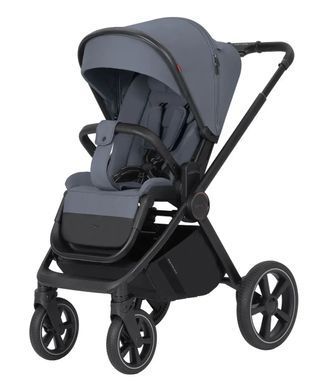 Коляска универсальная 2 в 1, CARRELLO Ultimo CRL-6528 (2in1) Cool Grey, серая, Карелло Ультимо