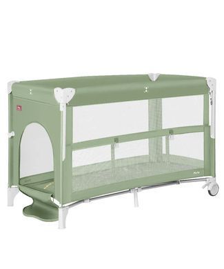Манеж дитячий CARRELLO Porta CRL-18103 Mint Green (Карелло Порта), дворівневе дно, 125х65х79 см