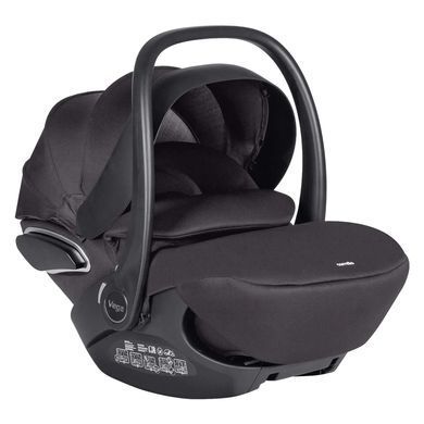 Автокрісло-перенесення (бебікокон) дитяче, i-Size 40-87см, Carrello Vega CRL-14101 Absolute Black
