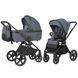 Коляска универсальная 2 в 1, CARRELLO Ultimo CRL-6528 (2in1) Cool Grey, серая, Карелло Ультимо