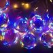 Гирлянда штора "Росса" 200LED на медной проволоке, 220V, цветная 2,0*2,0м