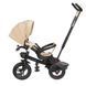 Велосипед трехколесный с родительской ручкой и звонком, резиновые колеса, TILLY SPIRIT T-3811 BEIGE