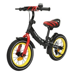 Велобіг (біговіл) дитячий BALANCE TILLY Matrix, 12 дюймів, T-21259/1 Black Yellow, чорний