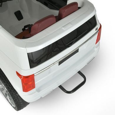 Детский электромобиль Джип M 4836EBLR-1 Range Rover одноместный, 4WD, MP3, USB разъём, кожаное сидение