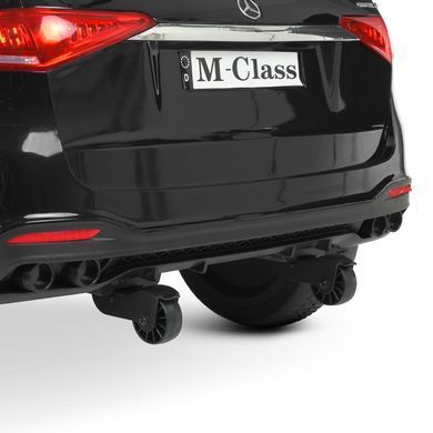 Дитячий одномісний електромобіль Машина Джип 4WD M 4781EBLRS-2 Mercedes м'яке сидіння, автофарбування, чорний