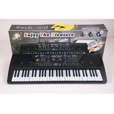 Дитячий ігровий синтезатор, мікрофон, 61 клавіша, MQ021UF