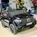 Дитячий одномісний електромобіль Машина Джип 4WD M 4781EBLRS-2 Mercedes м'яке сидіння, автофарбування, чорний