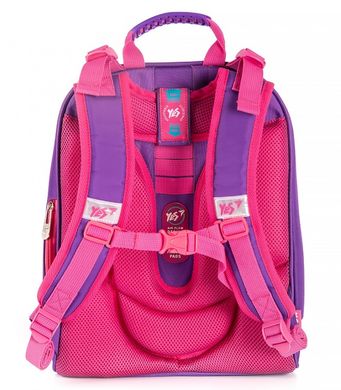 Рюкзак школьный ортопедический, каркасный, «YES» "Flamingo" H-12, 558017