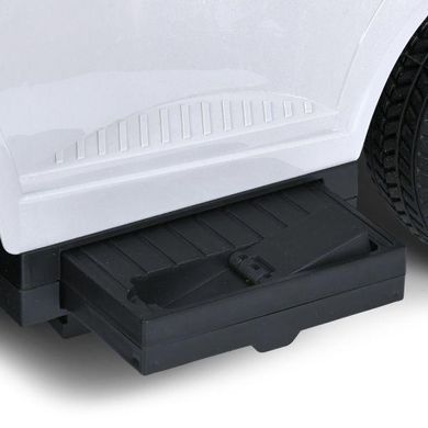 Детский электромобиль, каталка-толокар Toyota Land Cruiser с родительской ручкой мотором 25W и пультом, музыка, UCB, M 6054BLR-1