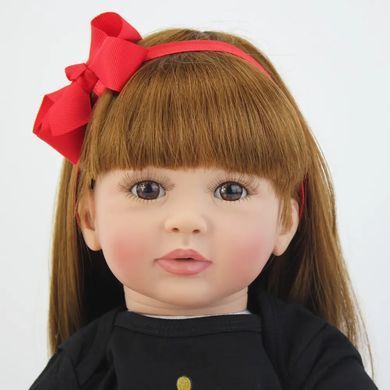 Кукла виниловая 55см, ручная работа, изысканная кукла для девочки, Reborn Baby Doll 19