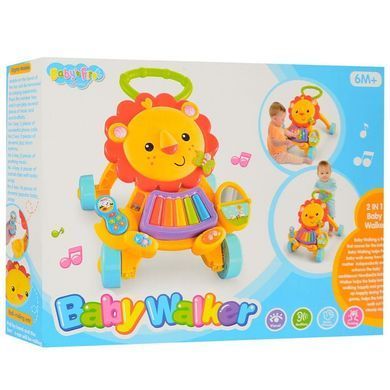 Дитячі ходунки-каталка Bambi Baby Walker, толокар, ігровий центр, 869-52