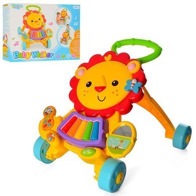 Дитячі ходунки-каталка Bambi Baby Walker, толокар, ігровий центр, 869-52
