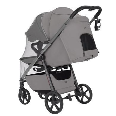 Коляска прогулянкова CARRELLO Bravo Carbon CRL-5530 Extreme Grey, Карелло Браво Карбон + LED-освітлення