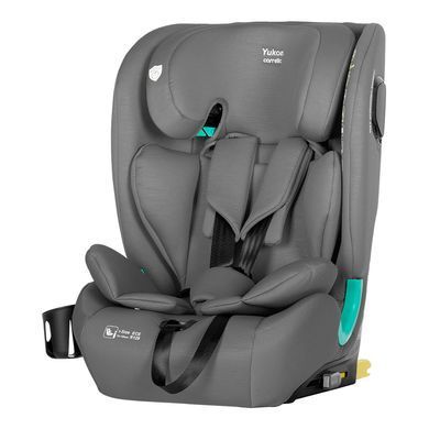 Автокрісло Carrello Yukon CRL-15808 Seashell Grey ISOFIX (Карелло ЮКОН), підсклянник, i-Size 76-150см