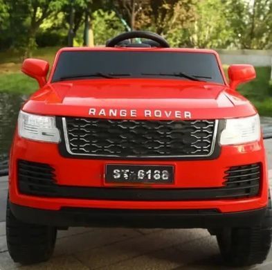 Детский электромобиль Джип M 4836EBLR-3 Range Rover одноместный, 4WD, MP3, USB разъём, кожаное сидение