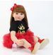 Кукла виниловая 55см, ручная работа, изысканная кукла для девочки, Reborn Baby Doll 19