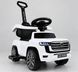 Детский электромобиль, каталка-толокар Toyota Land Cruiser с родительской ручкой мотором 25W и пультом, музыка, UCB, M 6054BLR-1