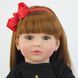 Кукла виниловая 55см, ручная работа, изысканная кукла для девочки, Reborn Baby Doll 19