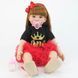 Кукла виниловая 55см, ручная работа, изысканная кукла для девочки, Reborn Baby Doll 19