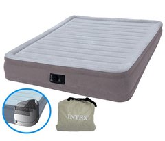 Кровать надувная Intex Твин с встроенным электрическим насосом, 67768, 137*191*33 см
