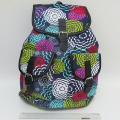Молодежный рюкзак Josef Otten "Цветочные узоры, бабочки"