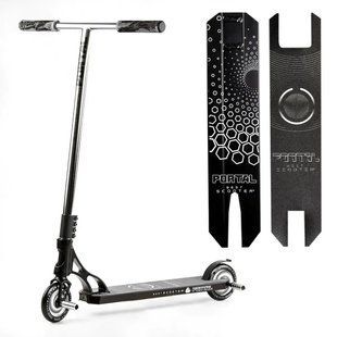 Самокат трюковий Best Scooter "Portal", пеги, HIC-система, silver PL-81855
