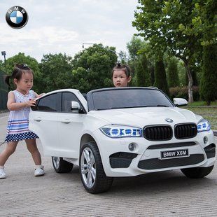 Електромобіль дитячий одномісний БМВ машина джип з м'яким сидінням (JJ2199EBLR-1)