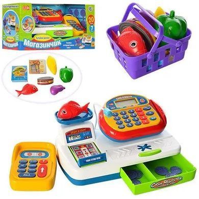 Детский игровой кассовый аппарат Магазинчик, Limo Toy, 7019-UA