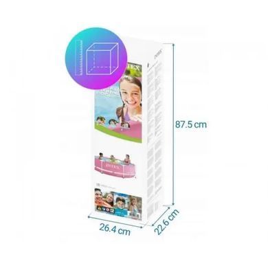 Каркасний круглий басейн 244*76 см., 2843л., Intex 28290