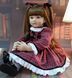 Кукла виниловая 55см, ручная работа, изысканная кукла для девочки, Reborn Baby Doll 18