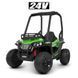 Детский одноместный электромобиль джип с высокой крышей Bambi Racer JS370EBLR-5(24V) зеленый