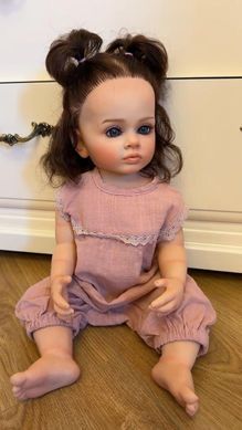 Лялька вінілова 55см, ручна робота, вишукана лялька для дівчинки, Reborn Baby Doll 25