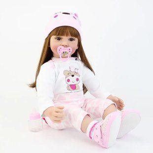 Кукла виниловая 55см, ручная работа, изысканная кукла для девочки, Reborn Baby Doll 22