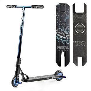 Самокат трюковий Best Scooter "Portal", пеги, HIC-система, blue PL-71744