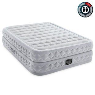Надувная кровать Supreme Air-Flow Bed со встроенным электрическим насосом, 203*152*51см, Intex 64490 ND