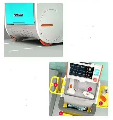 Детский игровой набор доктора с аксессуарами (звук, свет) YY 6024