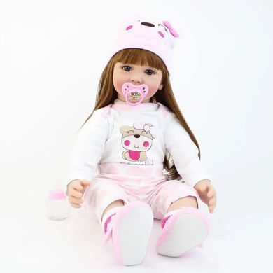 Кукла виниловая 55см, ручная работа, изысканная кукла для девочки, Reborn Baby Doll 22