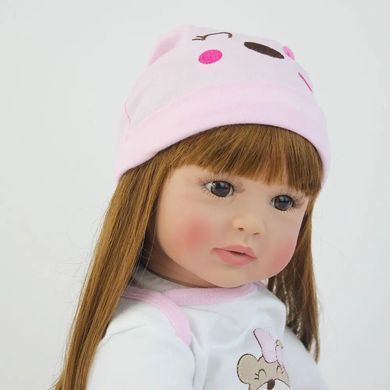 Кукла виниловая 55см, ручная работа, изысканная кукла для девочки, Reborn Baby Doll 22