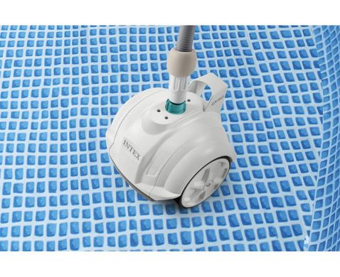 Автоматичний донний робот-пилосос для чищення дна та стін басейну, Intex 28007 від фільтр-насоса 3407л/ч