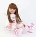 Кукла виниловая 55см, ручная работа, изысканная кукла для девочки, Reborn Baby Doll 22