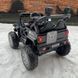 Детский двухместный электромобиль Джип M 4960EBLR-2(24V) Jeep с мягким сидением, MP3, USB / черный