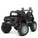Детский двухместный электромобиль Джип M 4960EBLR-2(24V) Jeep с мягким сидением, MP3, USB / черный