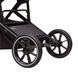 Коляска универсальная 2 в 1, CARRELLO Alfa/W CRL-6507 (2in1) Midnight Black, черная, Карелло Альфа