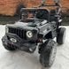 Детский двухместный электромобиль Джип M 4960EBLR-2(24V) Jeep с мягким сидением, MP3, USB / черный