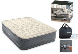 Кровать надувная Premaire II Elevated Airbed со встроенным электрическим насосом, 203*152*46см, Intex 64926 ND