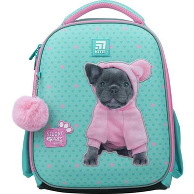 Рюкзак шкільний каркасний Kite Education Studio Pets SP22-555S-2