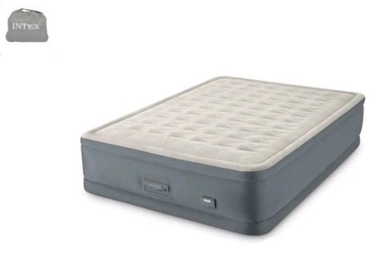 Кровать надувная Premaire II Elevated Airbed со встроенным электрическим насосом, 203*152*46см, Intex 64926 ND