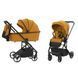 Коляска універсальна 2 в 1, CARRELLO Alfa CRL-6507 (2in1) Sunrise Orange, помаранчева, Карелло Альфа
